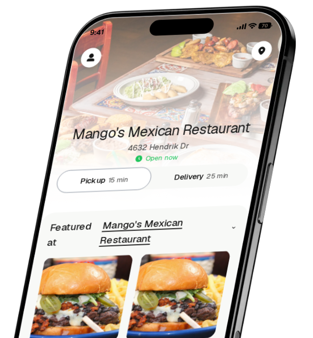 Mango's Mexican Restaurant app preview