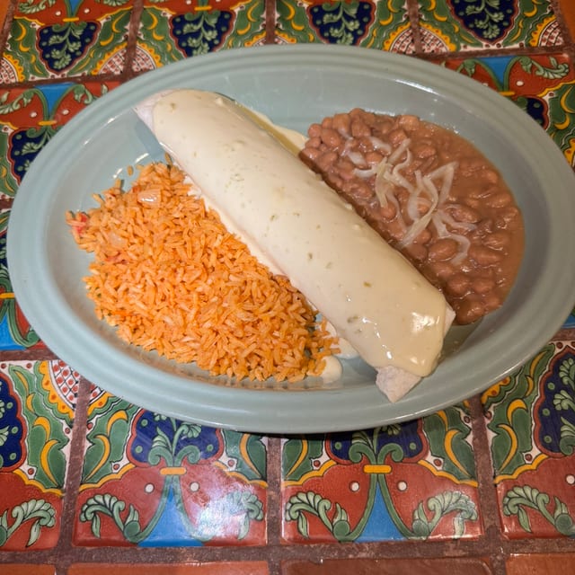 Burrito Al Carbon - Chicken.