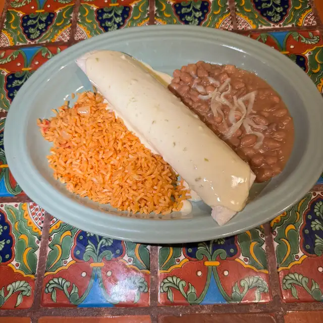 Burrito Al Carbon - Chicken.